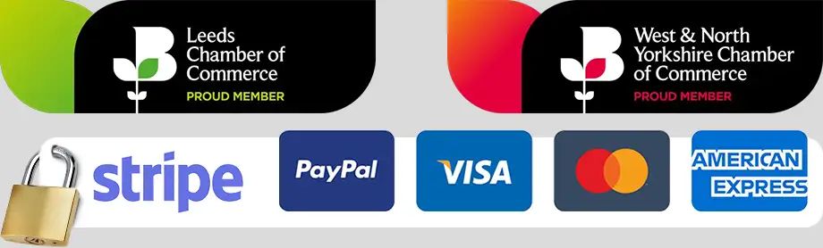 Dyofix chamber member and secure stripe badge